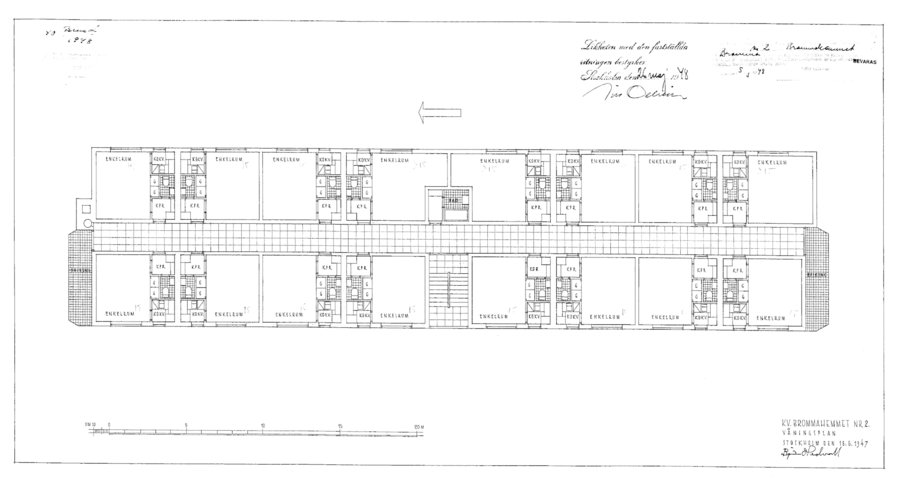 Brommahemmet 2, plan