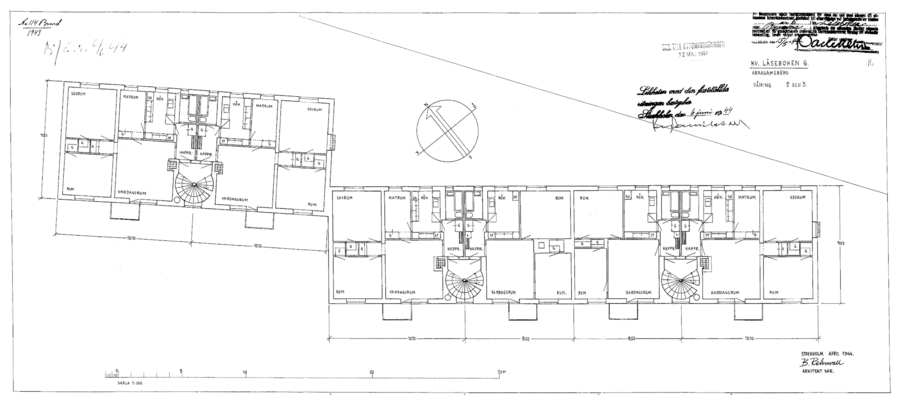 Läseboken, plan